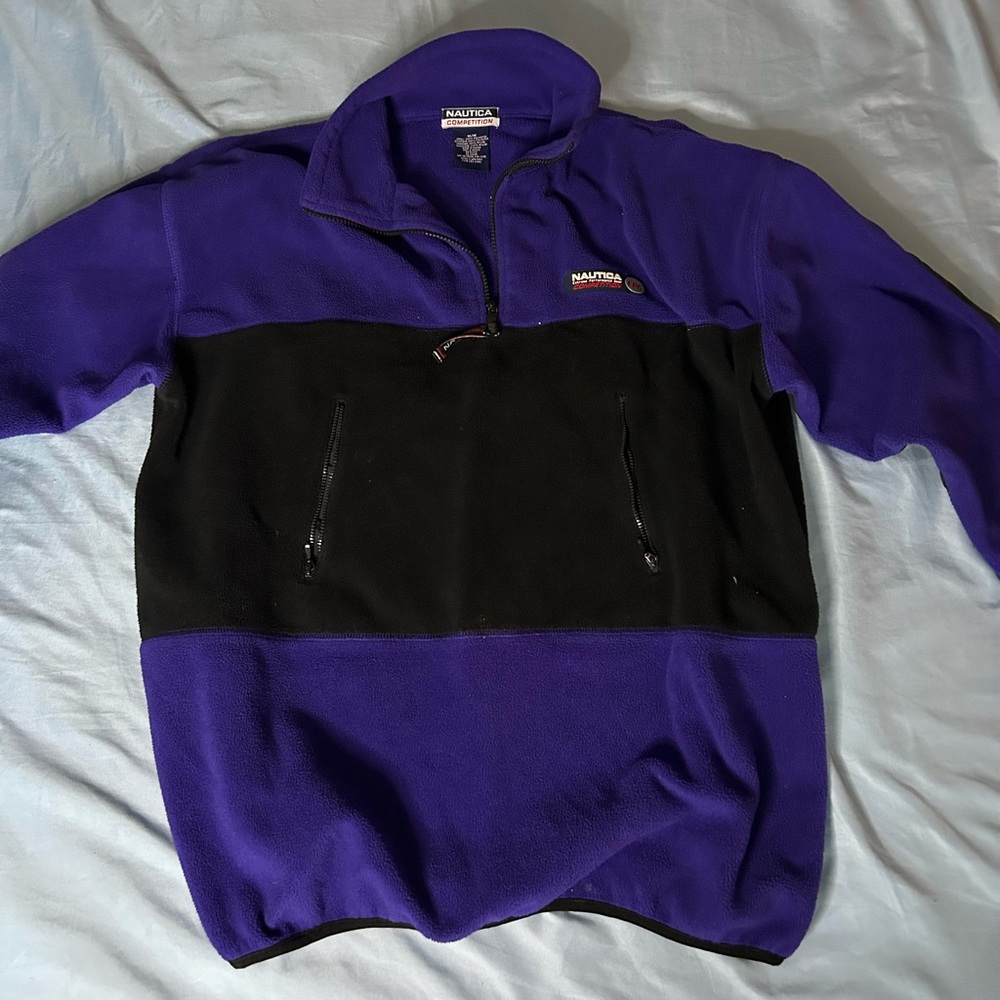 NAUTICA EPG COMPETITION FLEECE HALF-ZIP UP